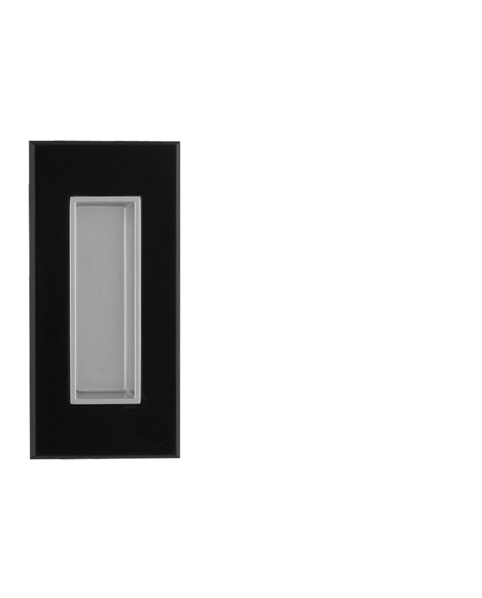 TI - Mušľa na posuvné dvere - 2650 bez otvoru, bez otvoru