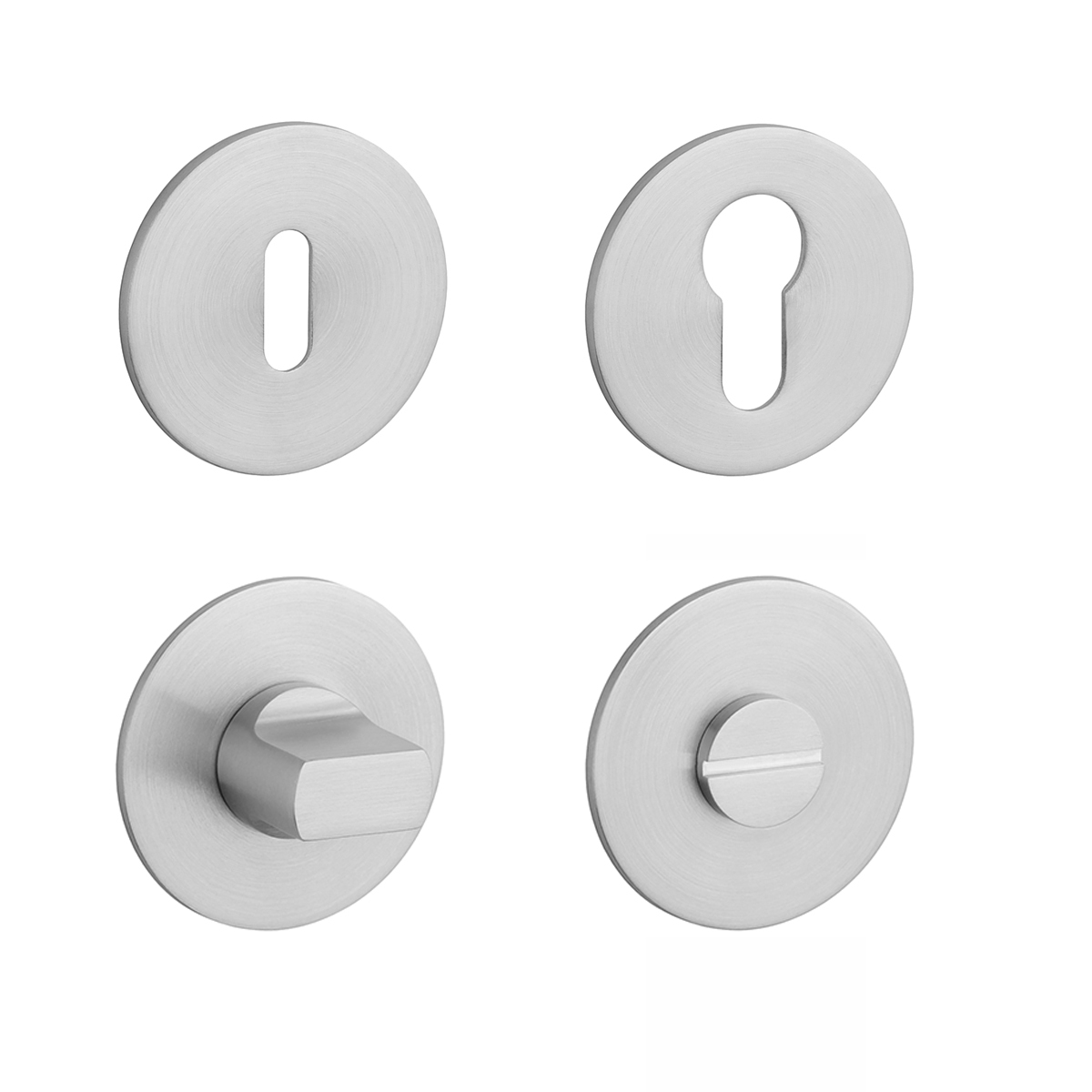 Rozeta ku kľučke SH - ROZETA OVAL - R 3SM NEM - nerez matná (16) | MP-KOVANIA.sk