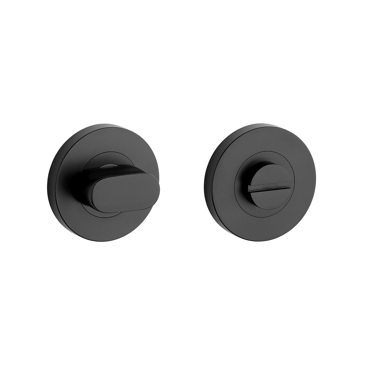 Rozeta ku kľučke SH - ROZETA OVAL - R PRO CIM - čierna matná (F5) | MP-KOVANIA.sk