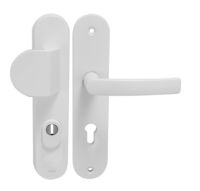 Bezpečnostné kovanie AXA - BETA PLUS - SO BIM - biela matná | MP-KOVANIA.sk