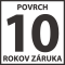 Predĺžená záruka na povrch 10 rokov