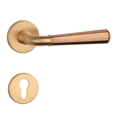 Kľučky na okrúhlych rozetách Kombinovaný APRILE