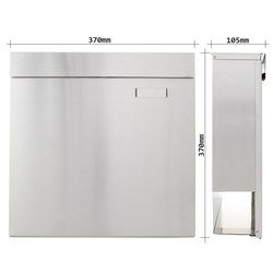 Poštové schránky Strieborný ROTTNER