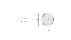 Vaničky a podložky Strieborný SMEDBO