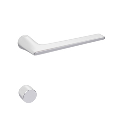 Minimalistické kľučky bez rozety na interiérové dvere Srieborný NUDA - VERUM ITALY