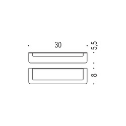 Držiaky na uterák Strieborný COLOMBO