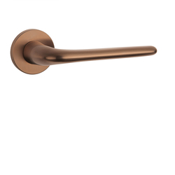 Kľučky na okrúhlych rozetách Medený APRILE