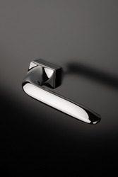 Kľučky na obdĺžnikových rozetách Strieborný APRILE