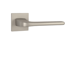 Kľučky na hranatých rozetách Strieborný Tupai