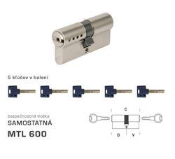 MTL - MTL600 S obojstranná D 30 + V 35 mm