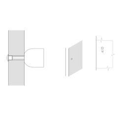 Gule priame Biely NUDA - VERUM ITALY