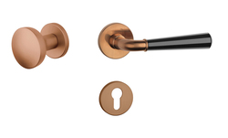 Kľučky na okrúhlych rozetách Kombinovaný APRILE