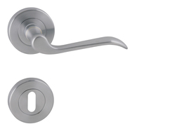 Kľučky na okrúhlych rozetách Strieborný FROSIO BORTOLO