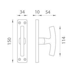 Olivy na drevené okná Biely BA