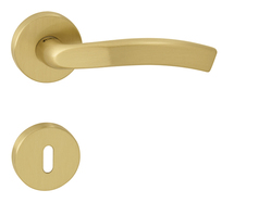 Kľučky na okrúhlych rozetách Zlatý Tupai