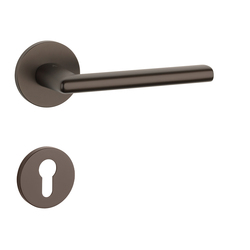 Kľučky na okrúhlych rozetách Hnedý APRILE