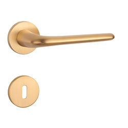 Kľučka na dvere AS - AZALIA - R 7S ZLM - zlatá matná (KG) | MP-KOVANIA.sk