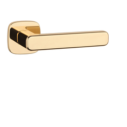 Kľučky na hranatých rozetách Zlatý APRILE