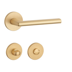 Kľučky na okrúhlych rozetách Zlatý APRILE