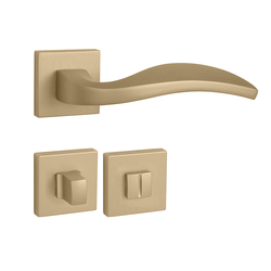 Kľučky na hranatých rozetách Zlatý FROSIO BORTOLO