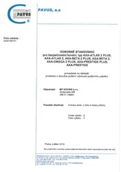 Kľučky na bezpečnostných hranatých štítoch bez prekrytia vložky Strieborný AXA
