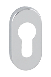 Rozeta ku kľučke FT - Rozeta R - PZ - 60 x 30 mm CHL - chróm lesklý (F04) | MP-KOVANIA.sk