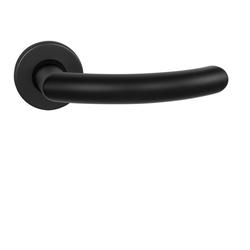 Kľučky na okrúhlych rozetách Čierny BA