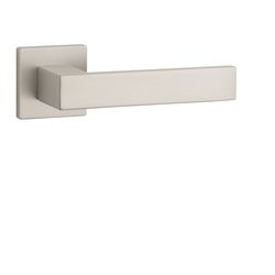 Kľučky na hranatých rozetách Strieborný APRILE