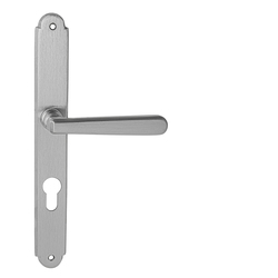 Kľučky na rustikálnych štítoch Strieborný NI