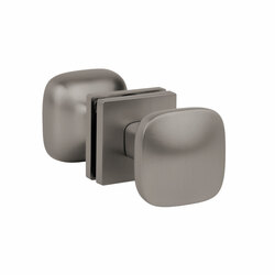 Madlá priame na rozetách Sivý APRILE