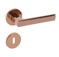 Kľučka na dvere TI - SONIA - R 3095 5S MEL PVD - meď lesklá PVD (161) | MP-KOVANIA.sk