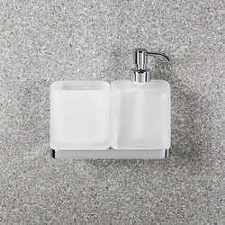 Držiaky na kefky a dózy Strieborný COLOMBO