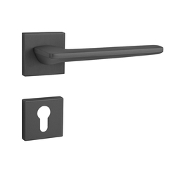 Kľučky na hranatých rozetách Čierny FROSIO BORTOLO