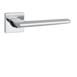 Kľučky na hranatých rozetách Strieborný APRILE