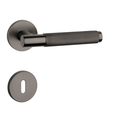 Kľučka na dvere AT - MOLINIA - R 7S GRM - grafit matný (MSB) | MP-KOVANIA.sk