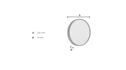 Kozmetické zrkadlá Čierny SMEDBO