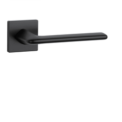 Kľučky na hranatých rozetách Čierny APRILE