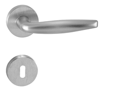 Kľučky na okrúhlych rozetách Strieborný FROSIO BORTOLO