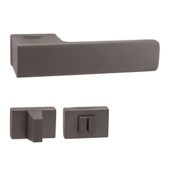 Kľučky na obdĺžnikových rozetách Sivý Tupai