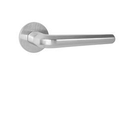 Kľučky na okrúhlych rozetách Strieborný Tupai