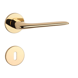 Kľučka na dvere AS - VIOLA - R 5S ZLL - zlatá lesklá (LG) | MP-KOVANIA.sk