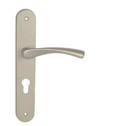 Kľučky na oválnych štítoch Strieborný MPK