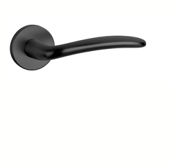 Kľučky na okrúhlych rozetách Čierny APRILE