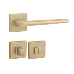 Kľučky na hranatých rozetách Zlatý FROSIO BORTOLO