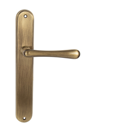 Kľučky na oválnych štítoch Bronzový NI