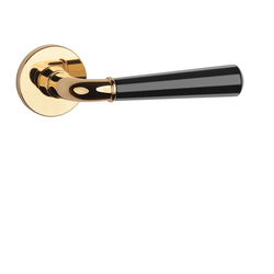 Kľučky na okrúhlych rozetách Kombinovaný APRILE