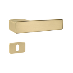 Kľučka na dvere MPK - PERFECTA - RT ZLM - zlatá matná (SATIN BRASS) | MP-KOVANIA.sk