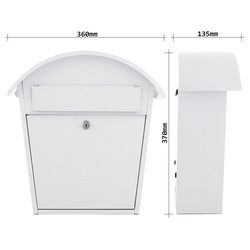 Poštové schránky Biely ROTTNER