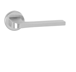 Kľučky na okrúhlych rozetách Strieborný Tupai