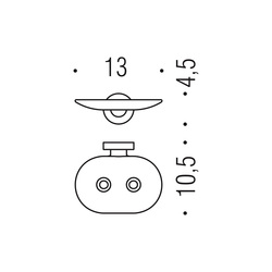 Misky na mydlo / mydlovničky Strieborný COLOMBO